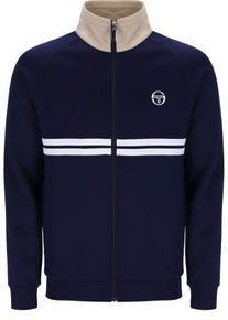 Sergio Tacchini Herren Trainingsjacke "DALLAS TRACK TOP Herren", blau, Gr. XS, 60% POLYESTER, 40% BAUMWOLLE, Jacken, Trainingsjacke Herren, leichte