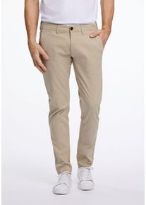 Bison Herren Chinos "Bison Chinos", beige, Gr. 31, Oberstoff: 98% Baumwolle, 2% Elasthan, Hosen