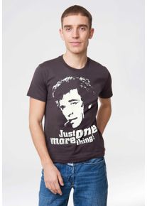 logoshirt Herren T-Shirt "Columbo - Just One More Thing", grau, casual, Gr. XS, bedruckt, 100% Baumwolle, Shirts, mit coolem Print
