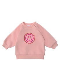 Liliput Herren Sweatshirt "Add a little confetti rosa", rosa, Gr. 62, bedruckt, 80% Baumwolle, 20% Polyester, Sweatshirts, mit niedlichem