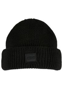 Urban Classics Damen Beanie "Urban Classics Unisex Knitted Wool Beanie", schwarz, Wolle, Mützen