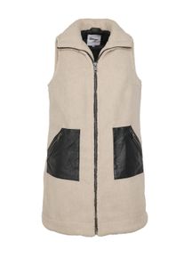 Maze Damen Lederjacke "42021173", schwarz-weiß, Gr. S, Obermaterial: 100% Pelzimitat/ Futter: 100% Baumwolle / Taschen: 100% Lammleder, Jacken
