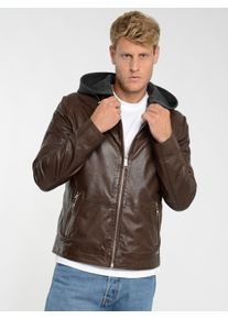Maze Herren Lederjacke "42020525", braun, Gr. XL, Obermaterial: 100% Leder, Lamm / Futter: 100% Baumwolle / Ärmelfutter: 100% Polyester, Jacken
