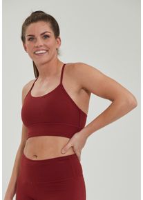 Endurance Damen Sport-BH "Raleigh", Gr. XL, rot, 75% Nylon, 25% Elasthan, unifarben, BHs, mit Quick Dry-Technologie