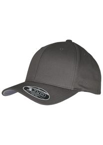 Flexfit Damen Flex Cap "Flexfit Accessoires Flexfit Wooly Combed Adjustable", grau, casual, unifarben, 63% Polyester, 34% Baumwolle, 3% Elasthan, Caps
