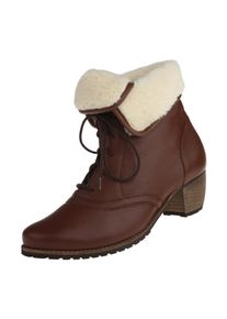 Natural Feet Damen Stiefelette "Ista", Gr. 37, braun, Leder, casual, Schuhe, aus echtem Hirschleder