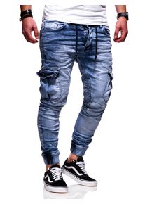behype Herren Slim-fit-Jeans "BILLY", blau, Gr. 31, 98% Baumwolle, 2% Elasthan, Jeans, mit praktischen Taschen