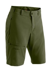 Maier Sports Herren Funktionsshorts "Latit Short M", grün, Gr. 58, 88% Polyester (Recycelt), 12% Elasthan, Hosen, Schnelltrocknende Funktions-Bermuda