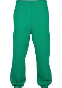 Urban Classics Herren Jogginghose "Urban Classics Herren Sweatpants", grün, Gr. XS, unifarben, 65% Baumwolle, 35% Polyester, Hosen