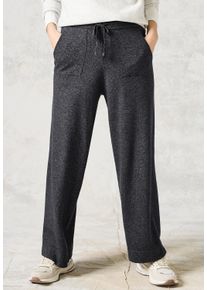 Cecil Damen Stoffhose, grau, casual, Gr. M, unifarben, Stoff, 33% Polyester, 31% Polyacryl, 24% Baumwolle, 12% Nylon, Hosen, High Waist