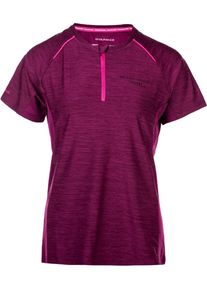 Endurance Herren Funktionsshirt "Weni", lila, sportlich, Gr. 44, meliert, 93% Polyester, 7% Elasthan, Shirts, mit hochwertigen Details