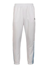 Sergio Tacchini Herren Jogginghose "ABITA PANTS Herren", weiß, Gr. XXL, 100% POLYESTER, Hosen, Trainingshose Herren, Jogginghose, Retro, Sporthose,