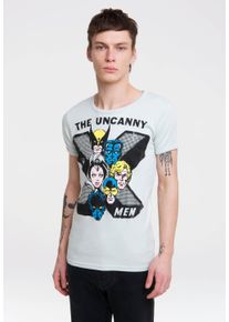 logoshirt Herren T-Shirt "X-Men", bunt, casual, Gr. XL, bedruckt, 100% Baumwolle, Shirts, mit großem Front-Print