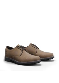 Timberland Herren Schnürschuh "STORMBUCKS LACE UP WATERPROOF SHOE", Gr. 40, braun, Leder, Synthetik, sportlich, Schuhe, wasserdicht
