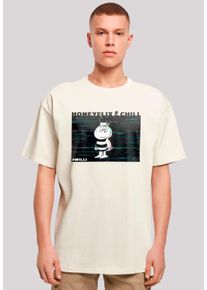 F4NT4STIC Herren T-Shirt "Die Biene Maja Honeyflix And Chill", beige, casual, Gr. XL, Obermaterial: 100% Baumwolle, Shirts, Nostalgie, Retro, Heroes