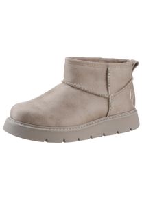 Skechers Damen Schlupfboots "KEEPSAKES LITE", Gr. 39, grau, Lederimitat, used, sportlich, Schuhe, Plateaustiefel, Winterstiefel mit wärmender Memory