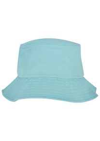 Flexfit Damen Flex Cap "Flexfit Unisex Flexfit Cotton Twill Bucket Hat", blau, casual, unifarben, 98% Baumwolle, 2% Elasthan, Caps
