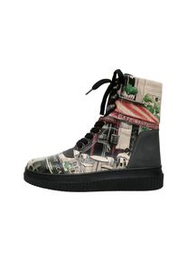 DOGO Damen Schnürboots "Damen Future Boots La Vie Parisienne Vegan Damen Boots / female", Gr. 36, bunt, Lederimitat, Schuhe, Vegan