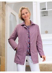 Classic Basics Damen Funktionsjacke, lila, Gr. 44, unifarben, 85% Polyester, 15% Polyamid, Jacken