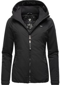 Ragwear Damen Winterjacke "Dizzie Winter", schwarz, modisch, Gr. XXL, Außenmaterial: 100% Polyester, Innenfutter: 100% Polyester, Wattierung: 100%