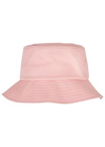 Flexfit Damen Flex Cap "Flexfit Unisex Flexfit Cotton Twill Bucket Hat", pink, casual, unifarben, 98% Baumwolle, 2% Elasthan, Caps