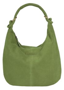 Bruno Banani Damen Shopper, grün, Leder, unifarben, Taschen, echt Leder