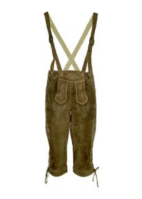 JCC Herren Trachtenhose, grün, Gr. 70, 100% Leder, Hosen