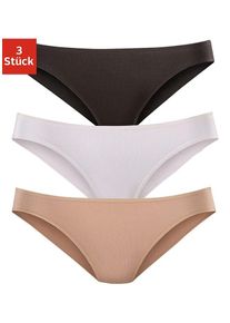Lascana Damen Bikinislip "aus hochwertiger Modal-Qualität", Gr. 32, bunt, Obermaterial: 94% Modal (TENCEL), 6% Elasthan, unifarben, Unterhosen