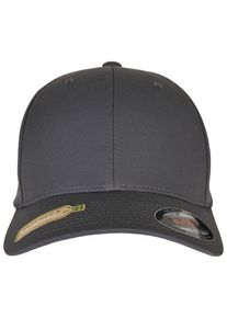 Flexfit Damen Flex Cap "Flexfit Accessoires Flexfit Recycled Polyester Cap", grau, casual, Gr. S, unifarben, 97% Polyester (Recycelt), 3% Elasthan,