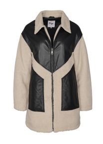 Maze Damen Lederjacke "42021172", schwarz-weiß, Gr. S, Obermaterial: 100% Lammleder / Innenfutter: 100% Baumwolle / Ärmelfutter: 100% Polyester,