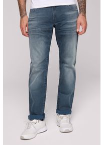 CAMP DAVID Herren Comfort-fit-Jeans, blau, casual, Gr. 31, vintage, Material: 98% Baumwolle, 2% Elasthan, Zusatz: Enthält nichttextile Teile