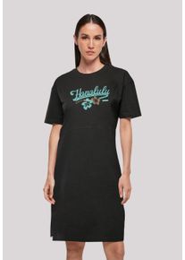 F4NT4STIC Damen Shirtkleid "Honolulu", schwarz, casual, Gr. XXXL, Obermaterial: 100% Baumwolle, Kleider, Print