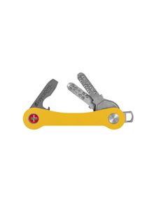 keycabins Kinder Schlüssel-Anhänger "Snowboard-Ski S1", orange, Basic, Holz, Schlüsselanhänger, SWISS made