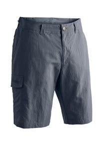 Maier Sports Herren Funktionsshorts "Main", grau, Gr. 56, 100% Polyamid, Hosen, Herren Shorts, kurze Outdoor-Hose, Bermuda mit 4 Taschen, Regular Fit