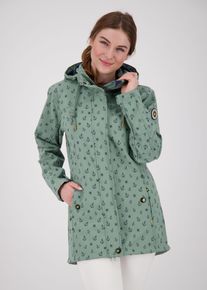 DEPROC Active Damen Softshelljacke "ANKERGLUTSCHEIN", grau, casual, Gr. 40, 100% Polyester, Jacken, auch in Großen Größen erhältlich