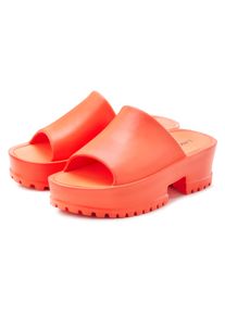 Lascana Damen Pantolette, Gr. 41, orange, Obermaterial: 100% Synthetik. Futter: 100% Synthetik. Decksohle: 100% Synthetik. Laufsohle: 100% Synthetik,