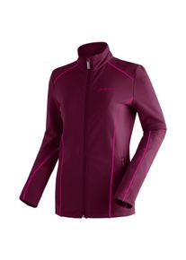 Maier Sports Damen Funktionsshirt "Ximena", pink, Gr. 38, 96% Polyester, 4% Elasthan, Shirts, warme Damen Fleecejacke als Midlayer, ideal zum
