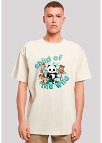 F4NT4STIC Herren T-Shirt "Heroes of Childhood Tao Tao Child Of The Wild", beige, casual, Gr. M, Obermaterial: 100% Baumwolle, Shirts, Retro, Heroes
