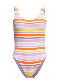 Roxy Damen Badeanzug "Surf.Kind.Kate.", weiß, Gr. XXL, 87% Nylon, 13% Elasthan, Badeanzüge