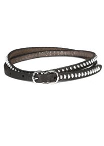 Maze Damen Ledergürtel "MG18-06", schwarz, Gr. 100, 100% Leder, Büffel, Gürtel