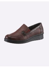 CLASSIC Damen Slipper, Gr. 40, rot, Leder, sportlich, Schuhe