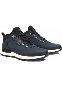 Timberland Wanderschuh "FIELD TREKKER MID LACE UP SNEAKER", Gr. 40, blau, Leder, Synthetik, sportlich, Schuhe, Wintersneaker, Sneaker, Winterschuhe