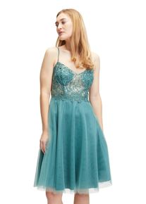 Vera Mont Damen Cocktailkleid "Vera Mont Cocktailkleid im Glitzer-Look", grün, festlich, Gr. 30, Obermaterial: 100% Polyester. Futter: 100%