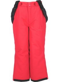 ZIGZAG Kinder Skihose "Soho", pink, casual, Gr. 116, unifarben, 88% Polyester, 12% Elasthan, Hosen, mit abnehmbaren Hosenträgern