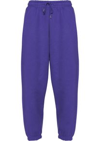 DEF Herren Stoffhose "DEF Herren DEF Sweatpants", blau, Gr. L, unifarben, 80% Baumwolle, 20% Polyester, Hosen