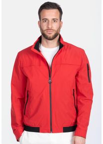 NEW CANADIAN Herren Outdoorjacke "Packable", rot, sportlich, Gr. 50, unifarben, 100% Polyester, Jacken, mit praktischer Armtasche