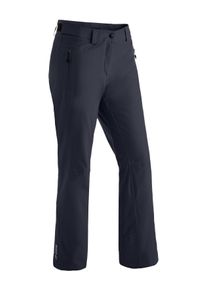 Maier Sports Damen Skihose "Ronka", blau, Gr. 18, 100% Polyester, Hosen, Damen Schneehose, wind- und wasserdicht, 2 RV-Taschen, Regular Fit