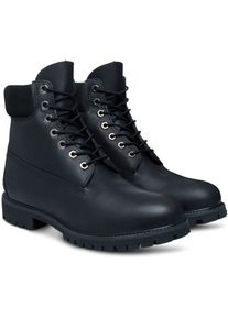 Timberland Schnürboots "6 inch Premium FTB", Gr. 47,5, schwarz, Nubukleder, sportlich, Schuhe, Winterstiefel, Schnürstiefel, Winterschuhe, wasserdicht