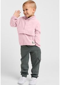 Jack Wolfskin Kinder Stehkragenpullover "SMILEYWORLD MIDLAYER K", rosa, Gr. 116, 1. OBERSTOFF: 100% POLYESTER 2. OBERSTOFF: 100% POLYESTER, Pullover