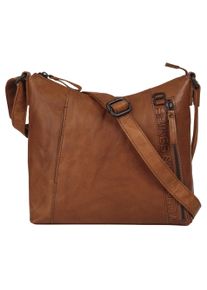 SPIKES & SPARROW Damen Umhängetasche, SPIKES & SPARROW, braun, Leder, vintage, Taschen, echt Leder